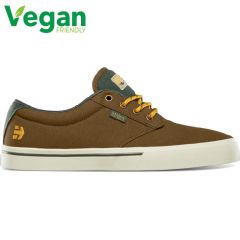 Etnies Men's Jameson 2 Eco X TFTF Vegan Skate Shoes - Brown Green