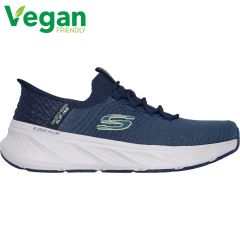 Skechers Men's Slip Ins Edgeride Raygo Trainers - Navy Lime