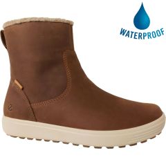 Ecco Women's Soft 7 Tred WP Waterproof Boots - Camel