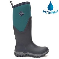 Muck Boots Women's Arctic Sport II Tall Waterproof Boots - Navy Spruce