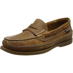 Chatham Men's Gaff II G2 Slip On Deck Shoes - Walnut