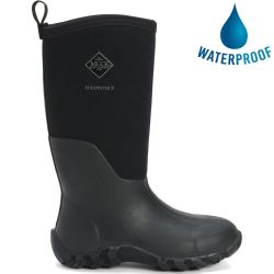 Muck Boots Men's Edgewater II Neoprene Wellies Rain Boots - Black