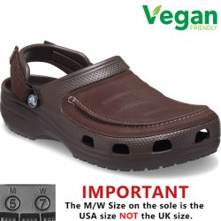Crocs Men's Yukon Visa II Clog Vegan Sandals - Espresso