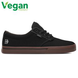Etnies Men's Jameson Eco Vegan Skate Shoes - Black Charcoal Gum