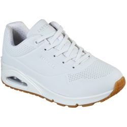 Skechers Women's Uno Stand On Air Trainers - White