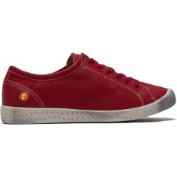 Softinos by Fly London Women's Isla Trainers - Smooth Red
