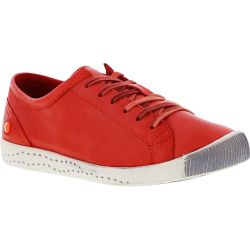 Softinos by Fly London Women's Isla Trainers - Washed Red