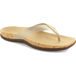 Strive Women's Milos Toe Post Sandals - Almond