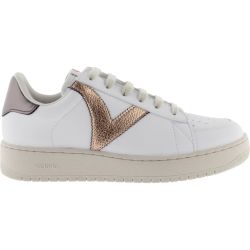 Victoria Shoes Women's Madrid Metal Trainers - Nude