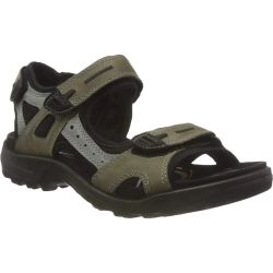 Ecco Shoes Men's Offroad Leather Walking Sandals - Vetiver Wild Dove