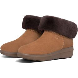 FitFlop Women's Mukluk Shorty III Warm Lined Ankle Boots - Chestnut