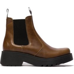 Fly London Women's Medi Chelsea Ankle Boots - Camel