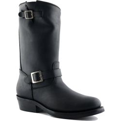 Grinders Unisex Rebel Engineer Boots - Black