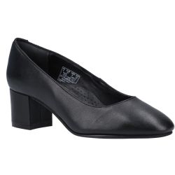 Hush Puppies Womens Anna Court Shoes - Black