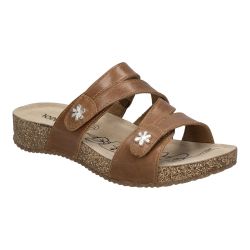 Josef Seibel Women's Tonga 82 Slide Sandals - Camel Brown