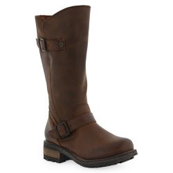 Oak & Hyde Women's Crest Leather Boots - Brown