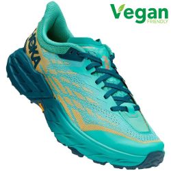 Hoka One One Womens Speedgoat 5 Running Shoes - Deep Teal Water Garden