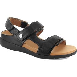 Strive Womens Aruba Orthotic Sandals - All Black