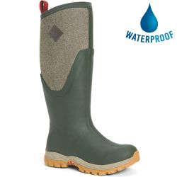 Muck Boots Womens Arctic Sport II Tall Wellington Boots - Olive