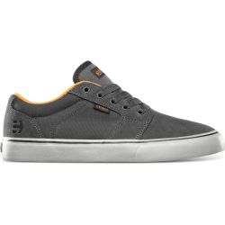 Etnies Men's Barge LS Skate Shoes - Dark Grey Black Orange