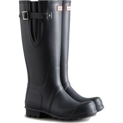 Hunter Men's Original Tall Side Adjustable Wellington Boots - Navy