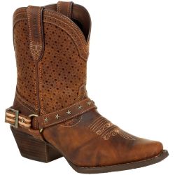 Durango Women's Crush Short Western Boots - Brown