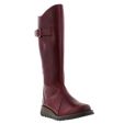 Fly London Women's Mol 2 Knee High Wedge Boots - Purple