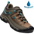 Keen Women's Targhee III WP Waterproof Walking Hiking Shoes - Toasted Coconut Porcelain