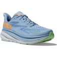 Hoka Women's Clifton 9 Wide Fit Running Shoes - Dusk Pink Twilight