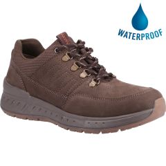 Cotswold Mens Longford Waterproof Walking Shoes - Brown