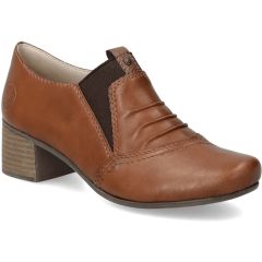 Rieker Women's 41657 Court Shoes - Tobacco Brown