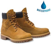 Timberland Men s 6 Inch Premium Waterproof Boots Yellow A655H