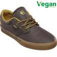 Etnies Men's Jameson 2 Eco Vegan Skate Shoes - Brown Gum Gold
