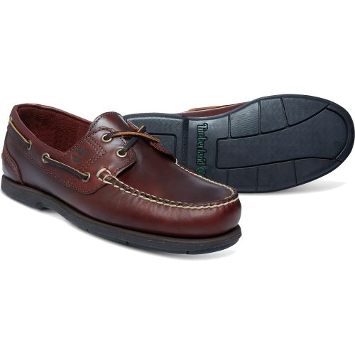 Timberland Mens Boat Shoes - Medium Brown