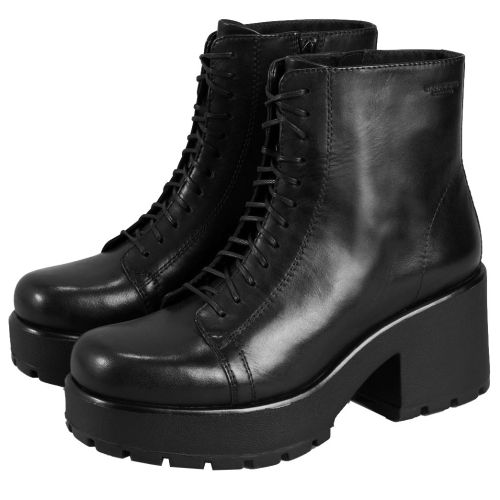 Vej billedtekst Samtykke Vagabond Womens Dioon Leather Chunky Platform Ankle Boots