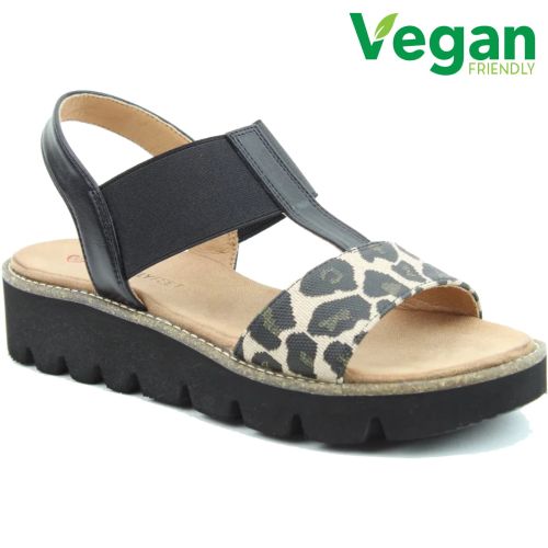 Heavenly feet black online sandals