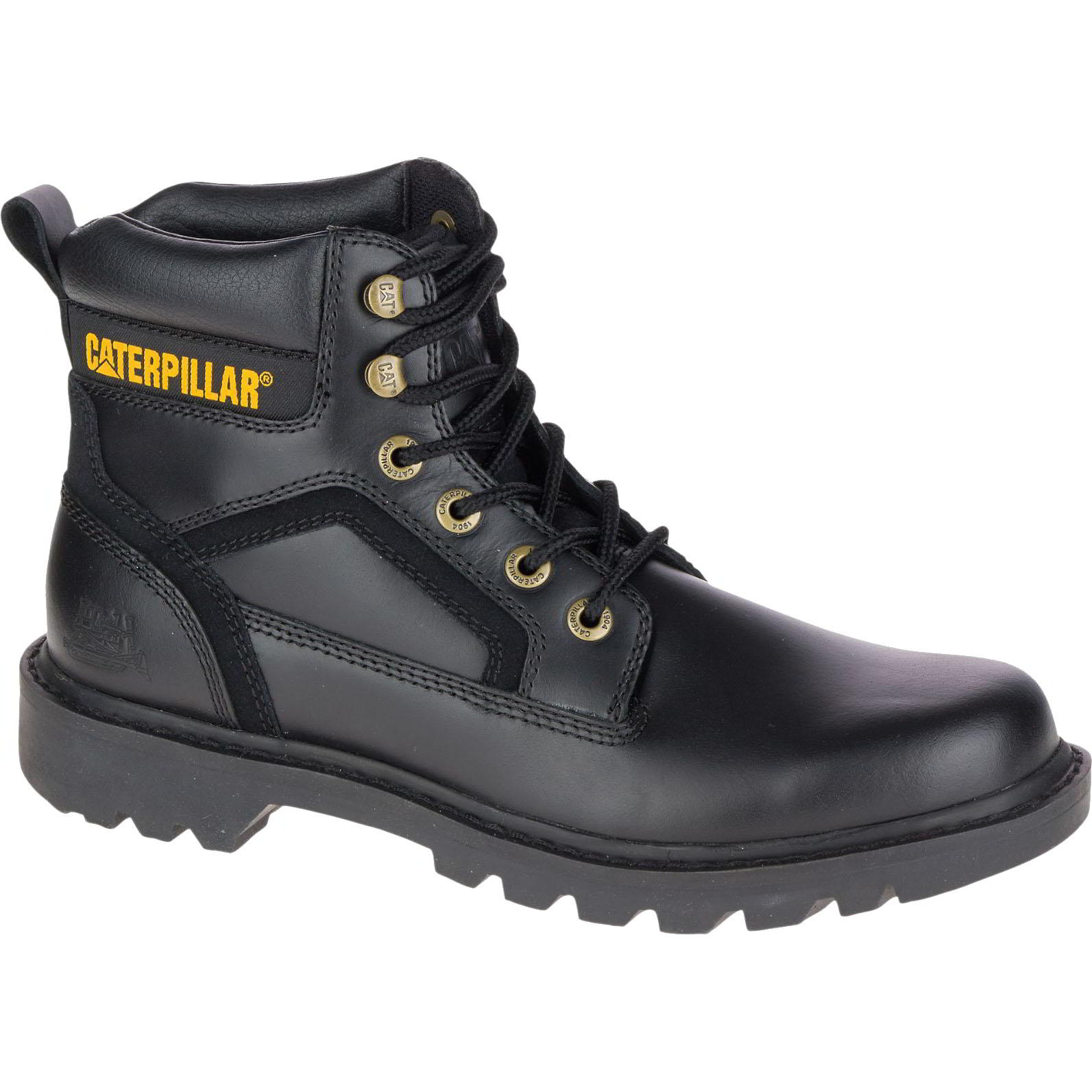 Caterpillar Mens Stickshift Wide Fit Boots - Black 2951