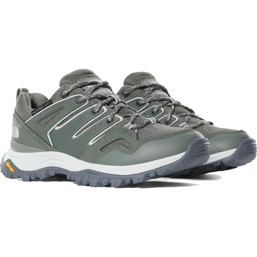 The North Face Womens Hedgehog Futurelight Waterproof Walking Trainers - Agave Green Tin Grey 2951